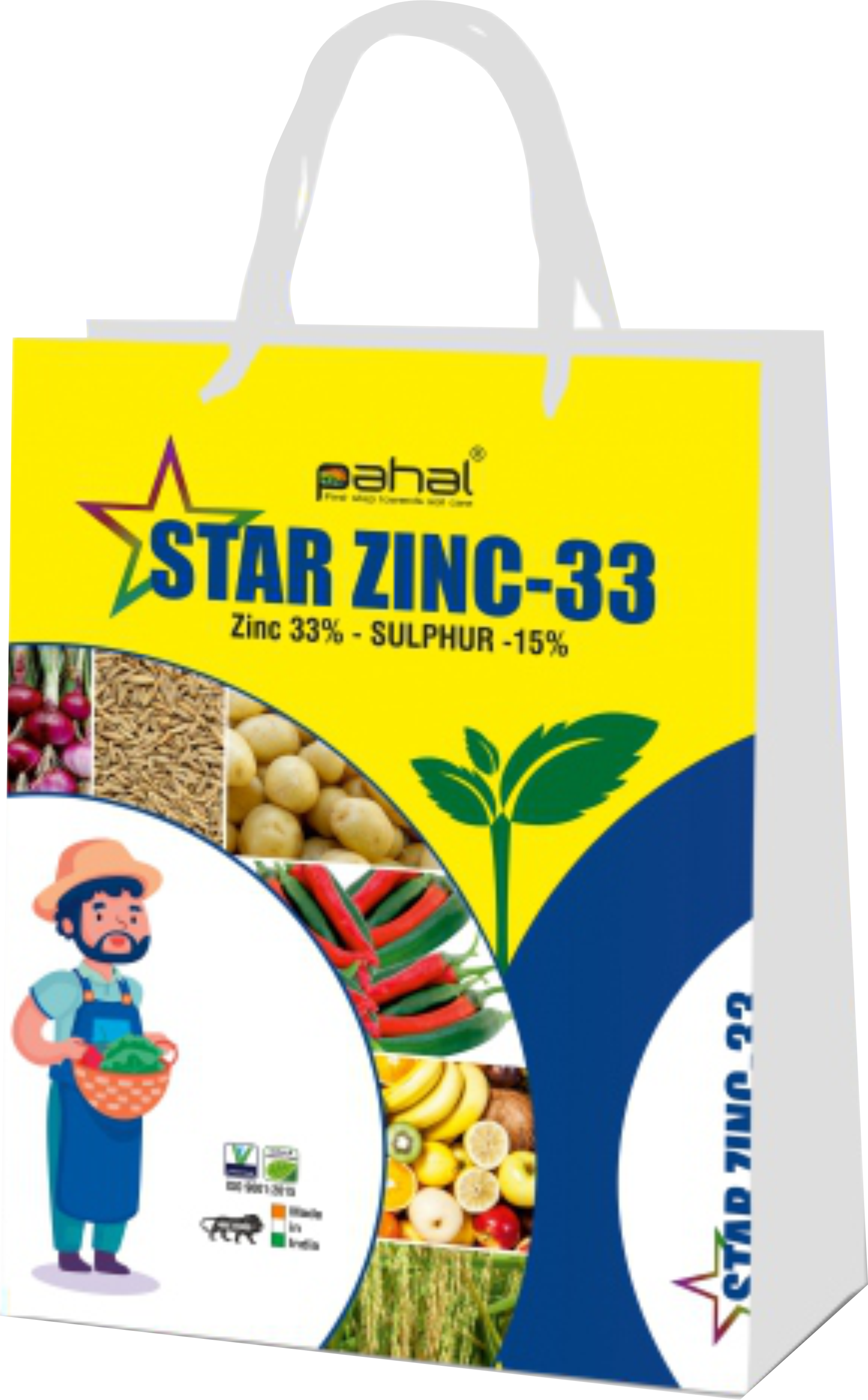 STARZinc 33% (ZINC-33) Zinc Sulphate FCO Fertilizer